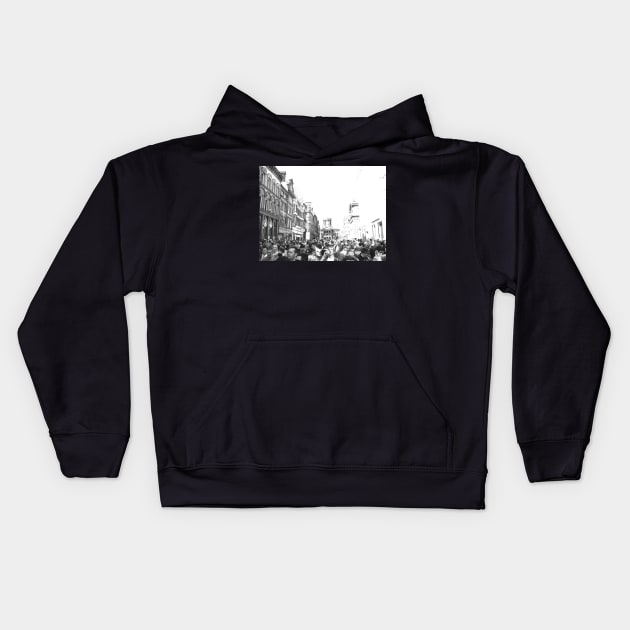 In The Crowd Kids Hoodie by acespace